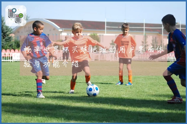 畅享世界杯买球地址的用户界面体验与功能介绍